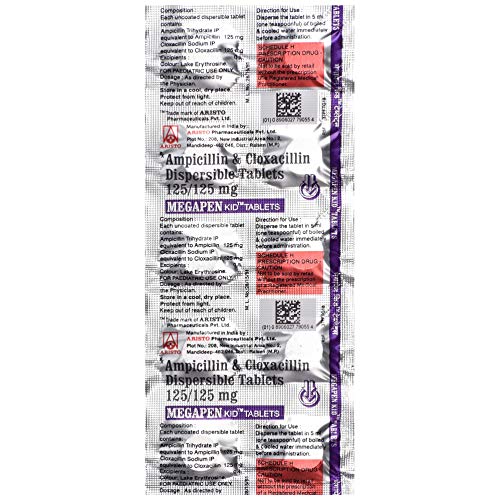 Image of Megapen Kid - Strip of 10 Tablets