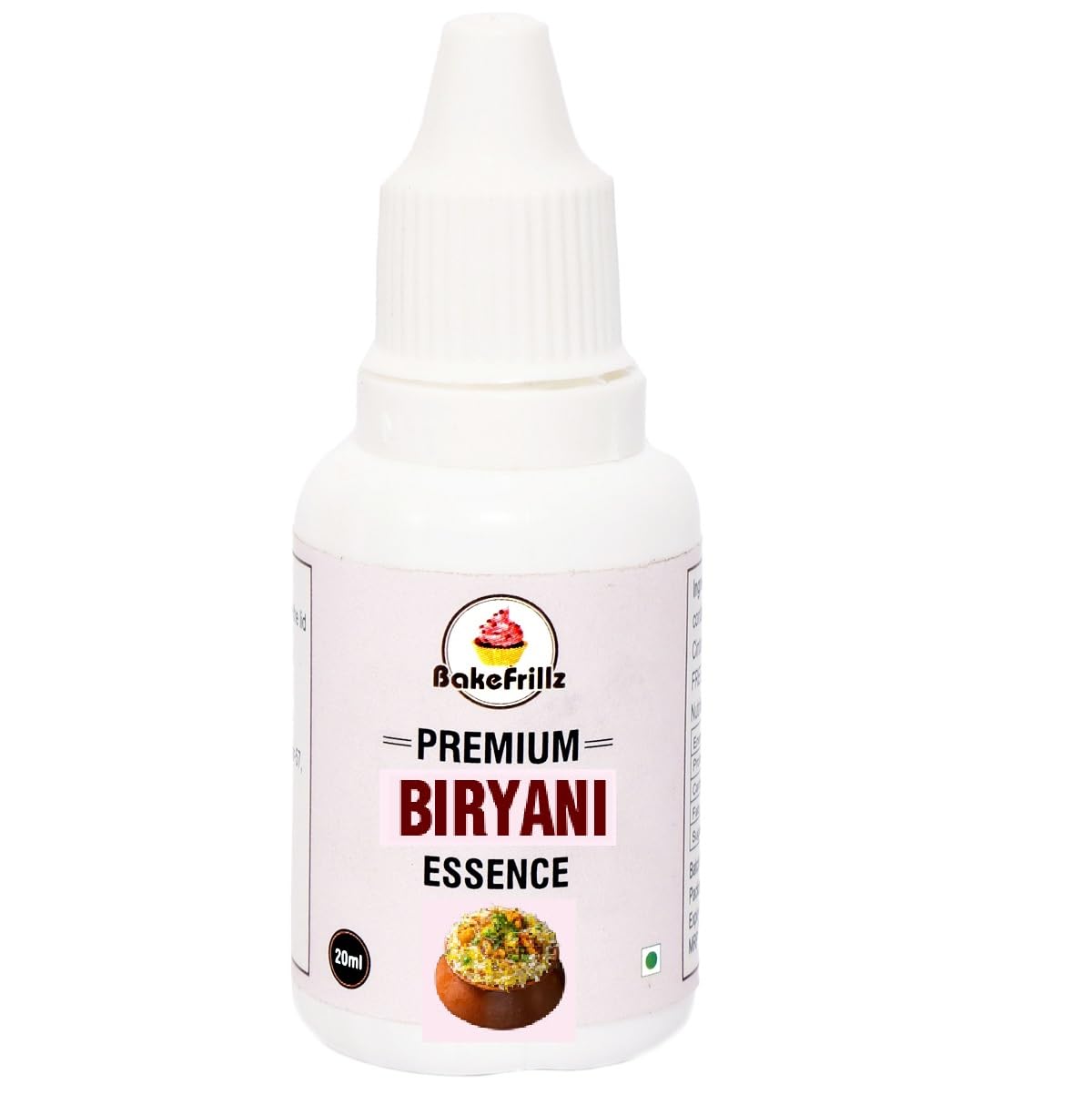 Bake Frillz Food Essence Flavour, 20 ml (Biryani)