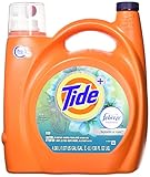 Tide Plus febreze Freshness Botanical rain he Turbo Clean Liquid Laundry Detergent Count, Orange,...