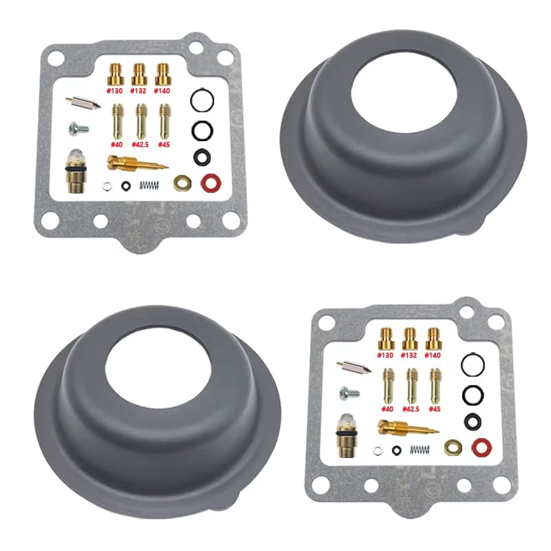 Kit carb rebuild GR650 avec diaphragme haute précision pour moto 650 cc 1983