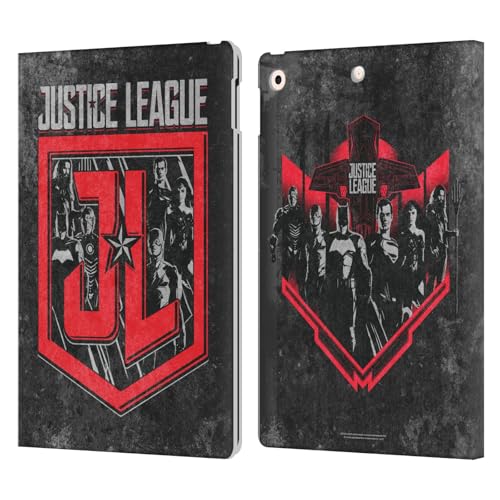 Protection iPad 10.2 Snyder Cut Justice League étui cuir rabat