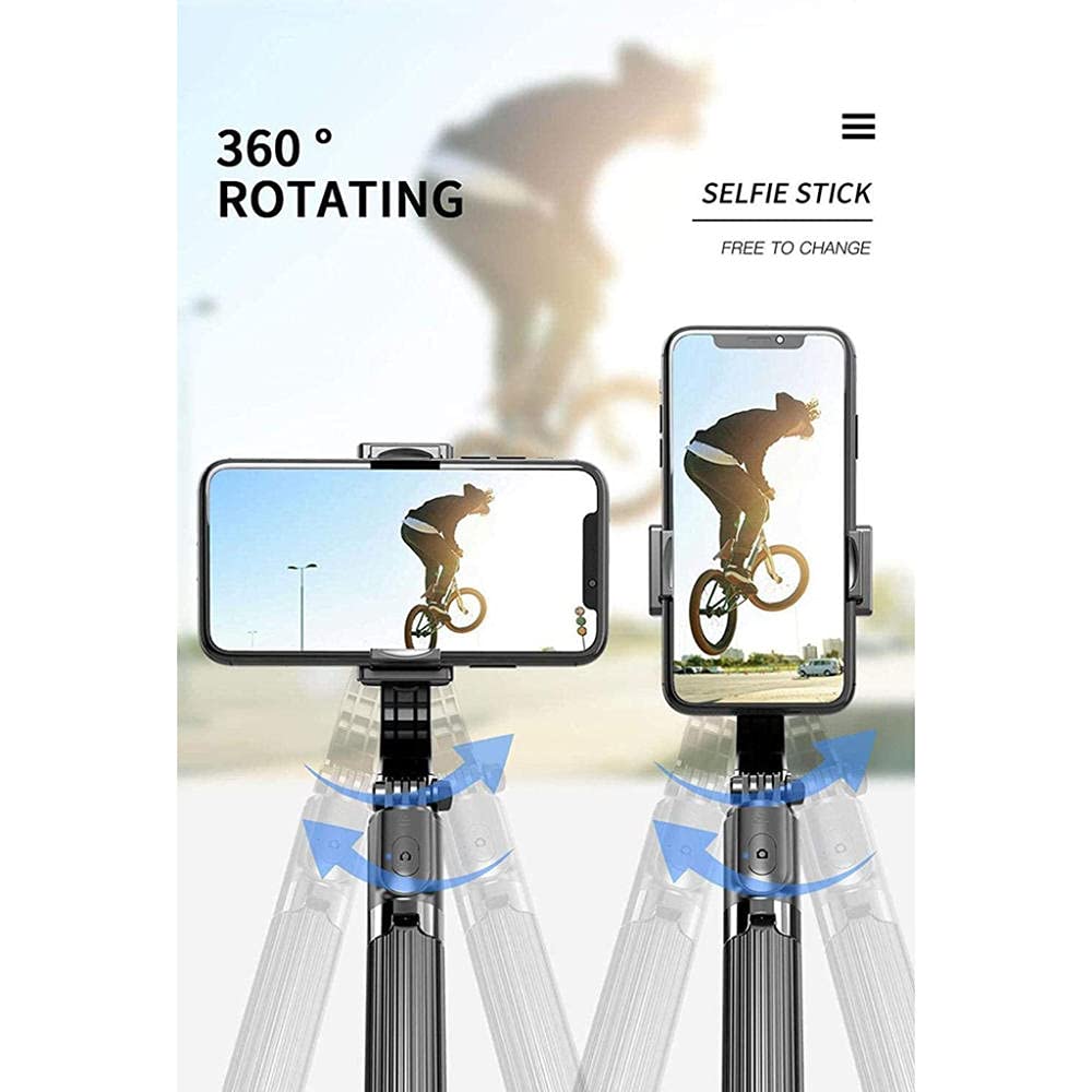 Smartphone Gimbal, Estabilizador de Mano Gimbal Estabilizador de Video para teléfono Inteligente portátil Selfie Stick, Youtuber Selfie Stick para Huawei