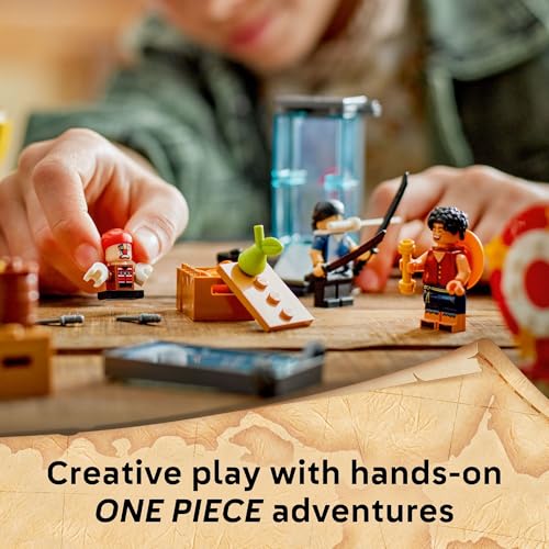 LEGO ONE PIECE Buggy the Clown’s Circus Tent Building Blocks - Creative Building Toy for Boys & Girls, 8+ - 4 Toy Figures & Playset for Pretend Play - Gift Idea for Birthdays & Anime Fans - 75637 - image 4