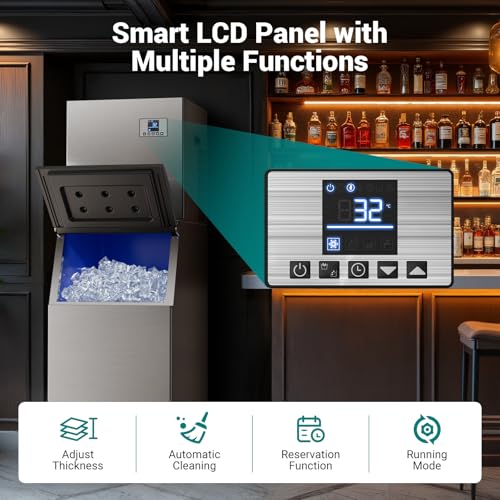 Commercial ice maker machine