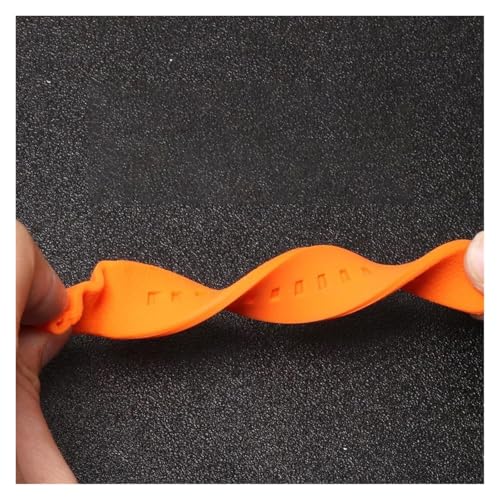 Bracelet en silicone de qualité supérieure pour Seiko Abalone 20mm - 4