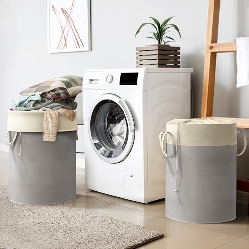 Simple Houseware 74L Laundry Hamper with Drawstring Closure and Handles by Simple Houseware - Used condition - Image 7