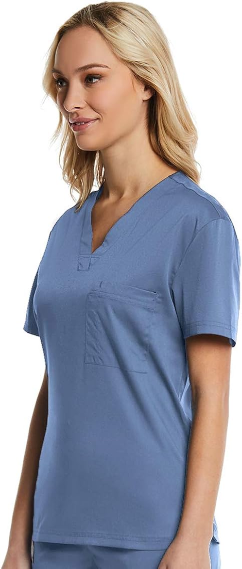 Black Friday Sale 2022 ELEMENTS BY ALEXANDERS UNIFORMS Unisex EL9605 Four Way Stretch V-Neck Scrub Top (Black, X-Small) New Arrivals ELEMENTS BY ALEXANDERS UNIFORMS Unisex EL9605 Four Way Stretch V-Neck Scrub Top (Black, X-Small)