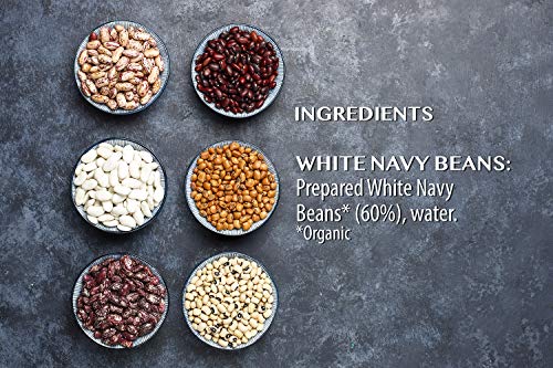 FRAMORE Canned White Navy Beans, Organic, Gourmet, Imported, Authentic Italian - Thumbnail 4