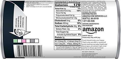 Amazon Brand - Happy Belly Jumbo Flaky Butter Flavor Biscuits, 8 Ct, 16 Ounce #TOP3