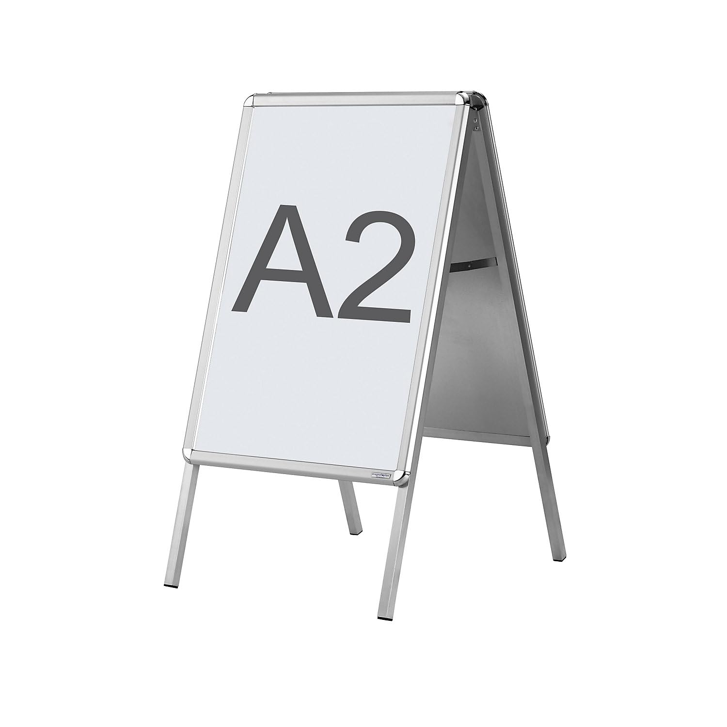 magnetoplan | Kundenstopper | Typ SP | Aluminium | DIN A2 | Typ SP, Aluminium, DIN A2