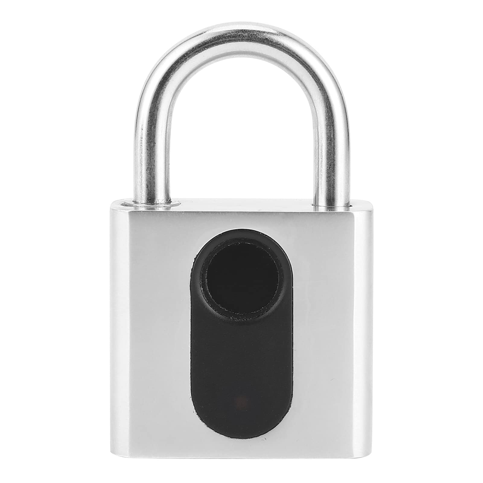Candado Inteligente con Huella Dactilar, Cerradura de Aplicación Bluetooth Impermeable, Seguridad Antirrobo para Equipaje, Bicicletas, Gabinete - Aleación de Zinc, 1 Unidad