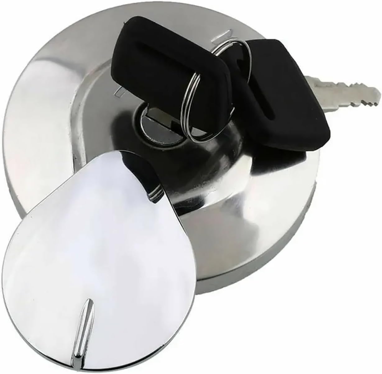 Fuel Tank Gas Cap Cover W/Key Compatible with Shadow Aero 750/1100 ACE 750/1100 Shadow Spirit