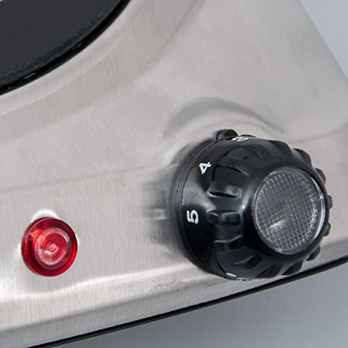 eldom, PH11 Verwarmingsplaat met traploze temperatuurregeling, geschikt voor camping, kantoor en keuken… - Image 6