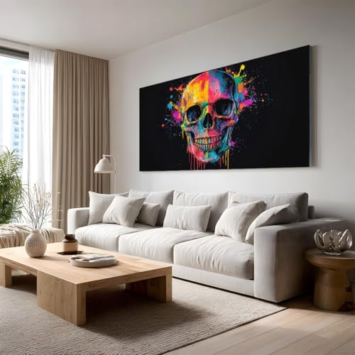 Tableau decoration murale pour réveiller un salon blanc sans âme