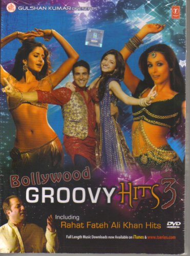 Bollywood Groovy Hits 3: Including Rahat Fateh Ali Khan Hits Songs DVD Bollywood Groovy Hits 3: Including Rahat Fateh Ali Khan Hits Songs DVD