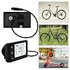S866 Electric Bicycle LCD Display Meter, 24V 36V 48V Ebike LCD Display Control Panel Wireless Bicycle Speedometer Odometer for Electric Scooter Electric Bike Modification for 22.2mm Handlebars #5