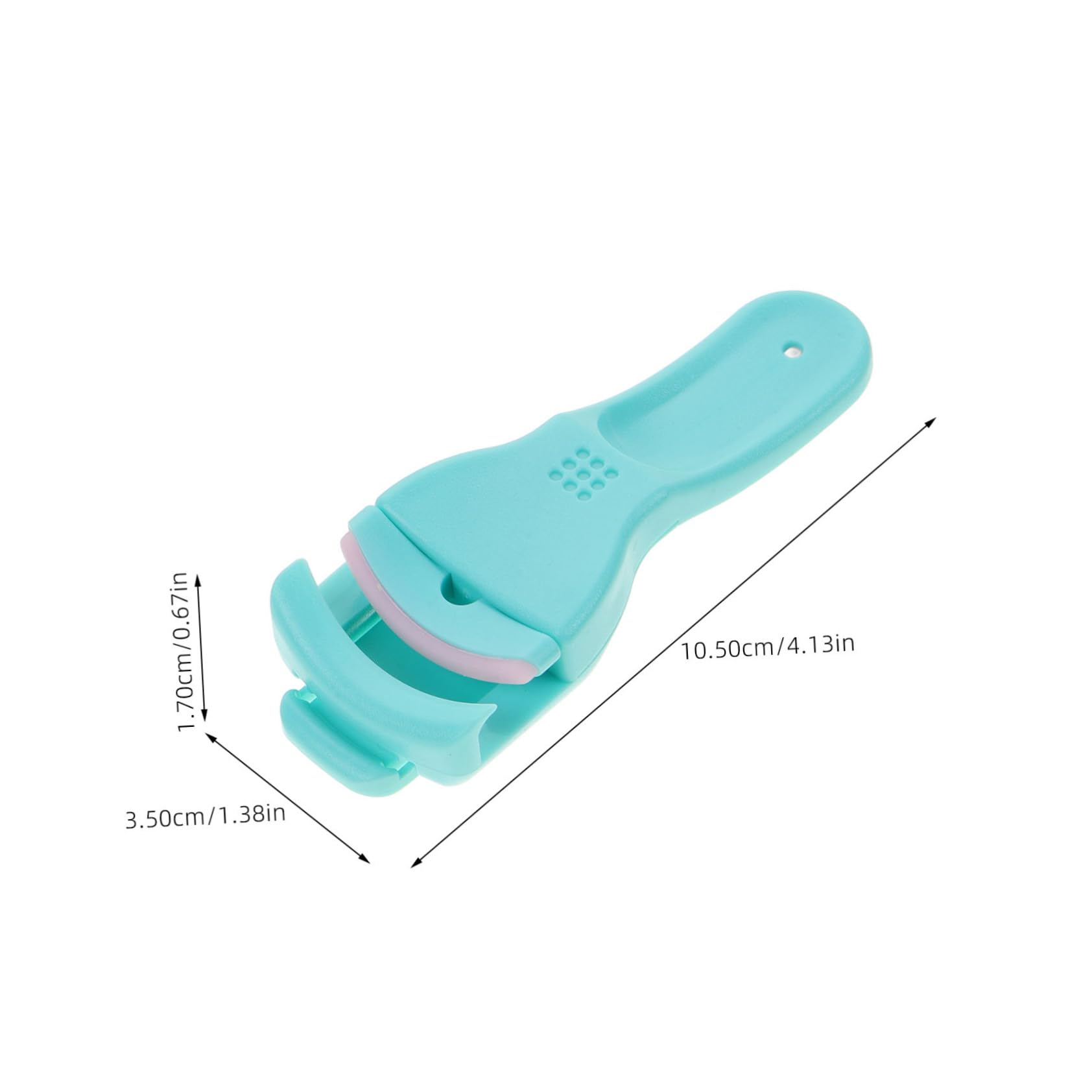 VALICLUD 2Pcs Eyelash Curler with Refill Rubber Pads Compact Makeup Tool for Effortless Curling and Lifting of Lashes Includes Curler for Travel