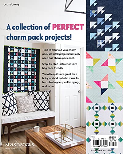 Image of Just One Charm Pack Quilts: Bust Your Precut Stash with 18 Projects in 2 Colorways