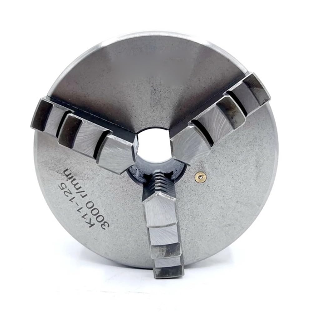 K11 125 mm 3 szczęki uchwyt tokarski, ręczny, samocentrujący, metalowy, K11-125, uchwyt tokarski ze szczękami, akcesoria do obrabiarek