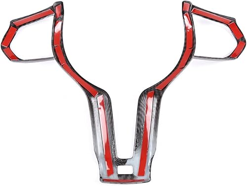 Miniatura 6 de TINKI Cubierta de botón para volante de automóvil, ajuste para BMW F20 F21 F22 F23 F30 F32 F33 F34 F36 F39 F15 F16 F80 F85 F86 M - Accesorios