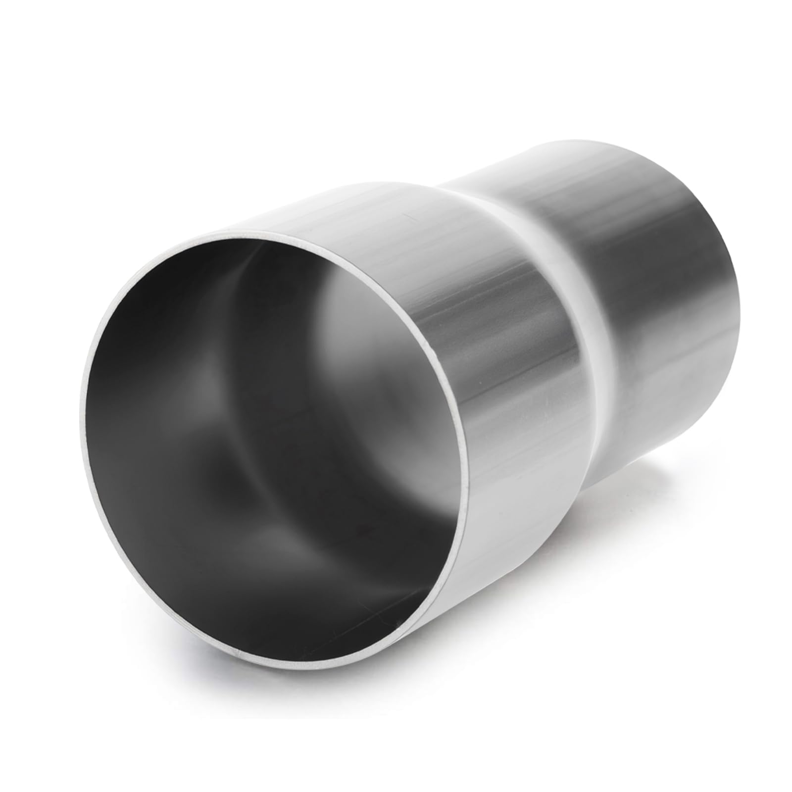 Exhaust Adapter Connector 2" ID to 2.5" OD, A-KARCK Exhaust Pipe Reducer 4" Overall Length 304 Stainless Steel