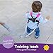 Trunki Toddler Leash - Fuss Free Toddler Walking Reins & Kids Safety Harness | Baby Leash for Kids – Betsy Bear (Pink)