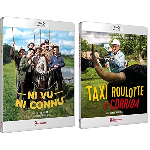 vu. Ni connu. [Blu-Ray] & Taxi, roulotte et Corrida [Blu-Ray]