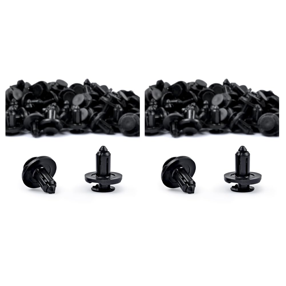 Clips de parachoques de 8mm para sustituir remaches plásticos rotos de guardabarros 7