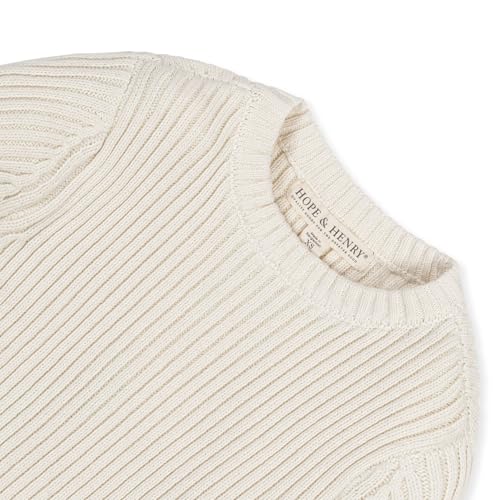 Image of Hope & Henry Boys' Long Sleeve Crew Neck Pullover Sweater