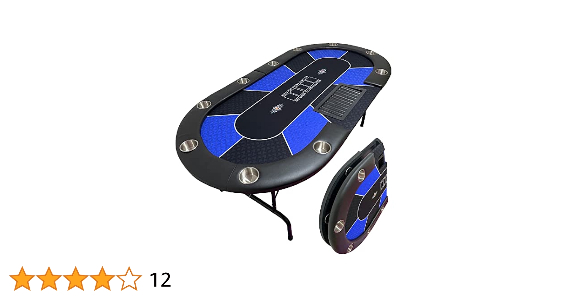 Amazon.co.jp: 【ロノゲノム】ポーカーテーブル 収納 折りたたみ