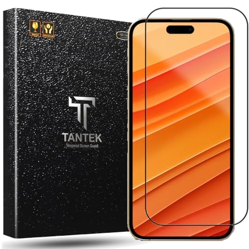 Image of TitanGuard Tempered Glass Screen Protector Guard for iPhone 14 Pro Max - 9H Hardness, Military Grade, Anti-Static, Easy Installation Kit - 1 PACK