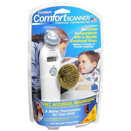 Thermomètre temporal Exergen lecture rapide et douce pack de 2