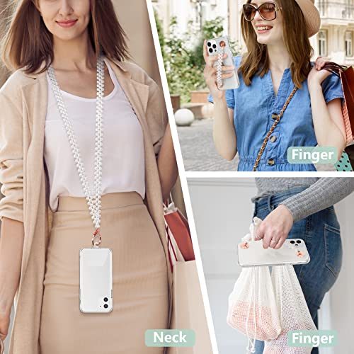 Takyu Cell Phone Lanyard Charm Strap, Takyu Pearl Lanyards Chain Arround The Neck thumb #1