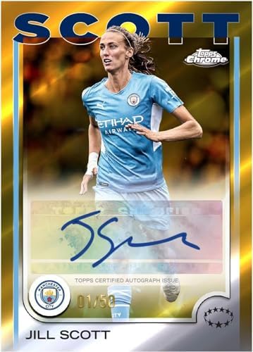 Topps Chrome 2024/25 UEFA Women's Champions League Soccer Blaster Trading Card 7-Pack Blaster Box (3 Mini Diamond Refractor Parallels Per Box!) — view 8