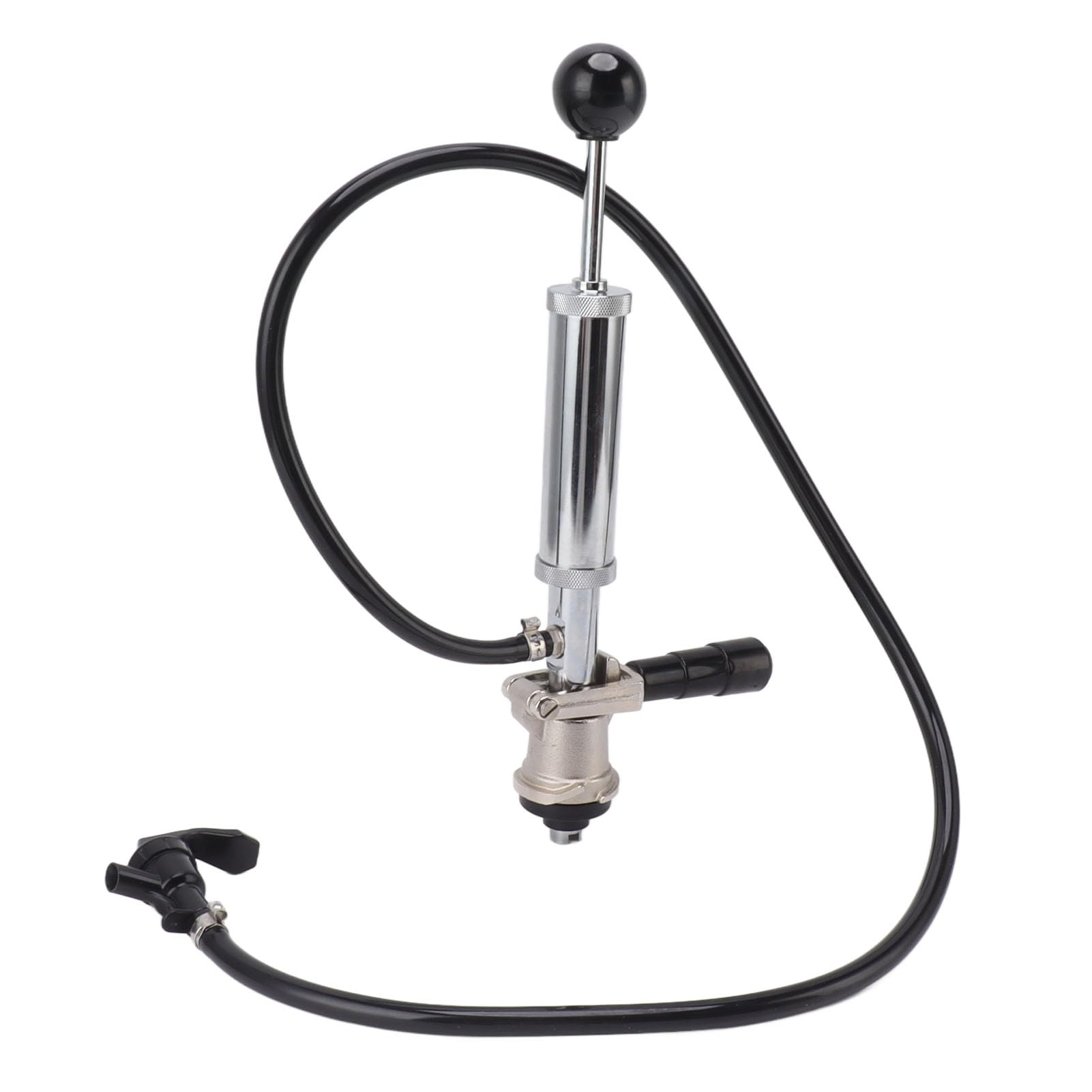 Bomba para barril de cerveza, grifo para barril de acero inoxidable de 4 pulgadas, bomba manual, Kit de Picnic