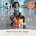 Trunki Ride-On Kids Suitcase | Tow-Along Toddler Luggage | Carry-On Cute Bag with Wheels | Kids Luggage and Airplane Travel Essentials: Tipu Tiger Orange