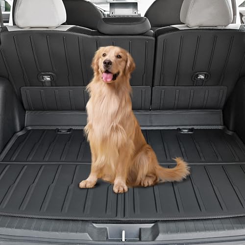 JOULARISE Cargo Liner Backrest Mats for Honda CRV 2026 2025 2024 2023 Car Mat Accessories, All Weather TPE Trunk Cargo Liner SeatBack Mat for CR-V Gas Hybrid(Backrest Mats+Trunk Mat) by JOULARISE - Image 8