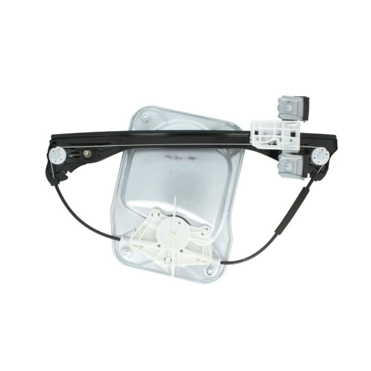 BLIC Alzacristallo Anteriore Destra elettrico senza motore elettrico con piastra ad avvitamento Compatibilità con SKODA Fabia II Hatchback 542 5J4837462 6060-43-008860P