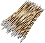 (Tapered and Regular Tip) Type-III 100pc Gun Cleaning 6 Inch Double Sided Cotton Swabs