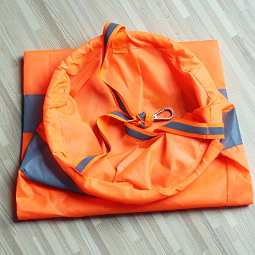 CrocSee Airport Windsock Outdoor Orange Rip-Stop Wind Sock Windsocks with Reflective Belts Length(30") - Thumbnail 7