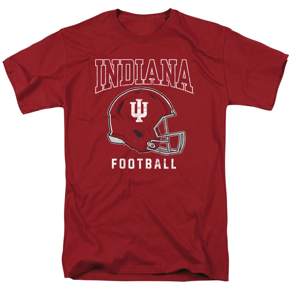 Indiana University Official Football Helmet Unisex Adult T Shirt