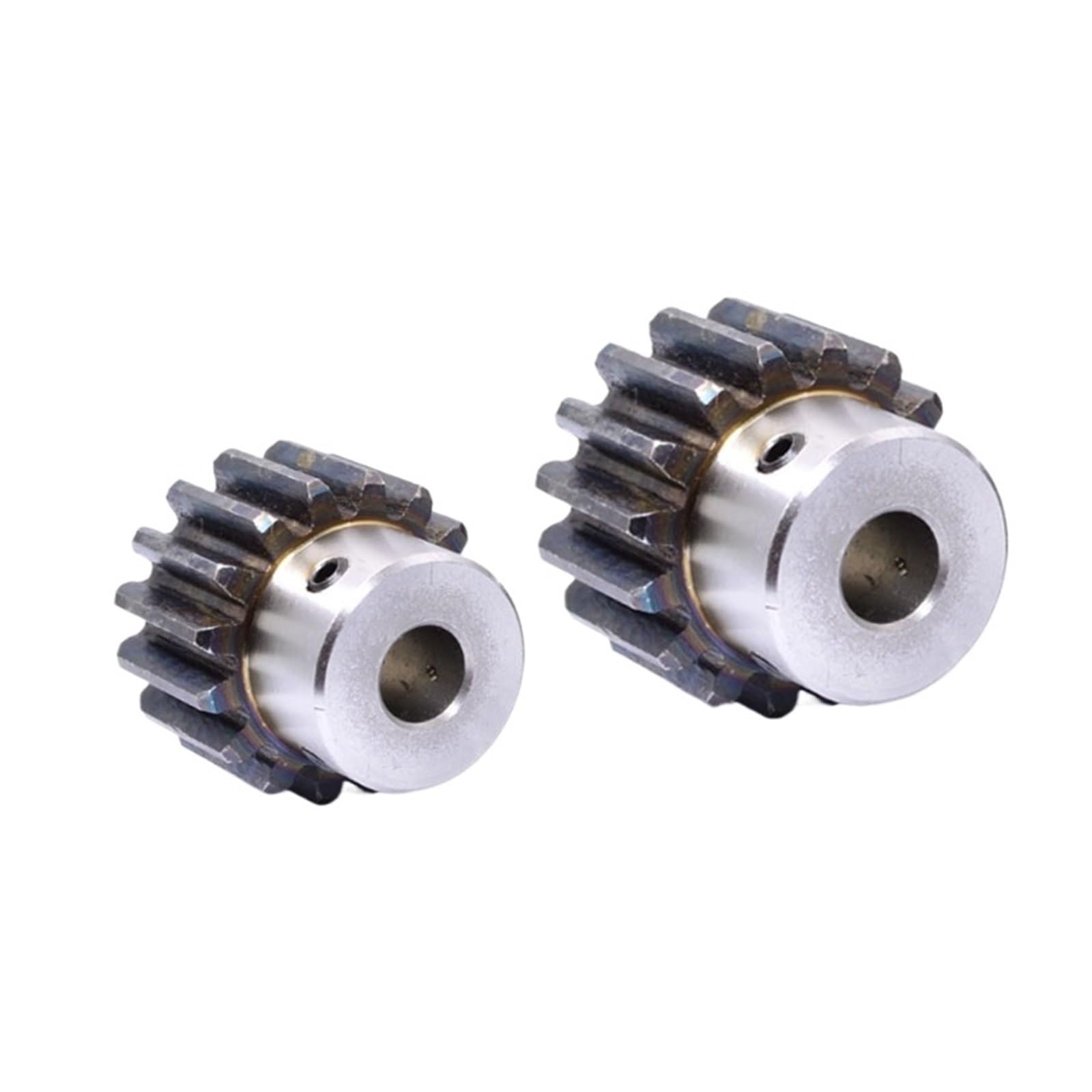 Bevel Gear Pinion Hardware Mechanical 1PCS 1.5M Spur Gear Pinion 12T-28T Bore 12mm Model 1.5 Motor Gear with Step OD 21mm-45mm Carbon Steel(22 Teeth)