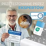 ELONEO Materac Składany - 3-Częściowy Materac Turystyczny dla Osoby Dorosłej, Pianka o Grubości 15 cm, Nadaje Się do Prania, Jednoosobowy (Gwiazdy, 75 x 195 x 15 cm)