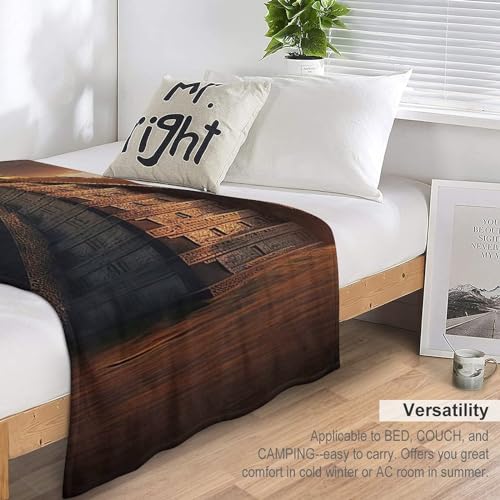 Couverture douce Chichen Itza pour des soirées cocooning chaleureuses au canapé