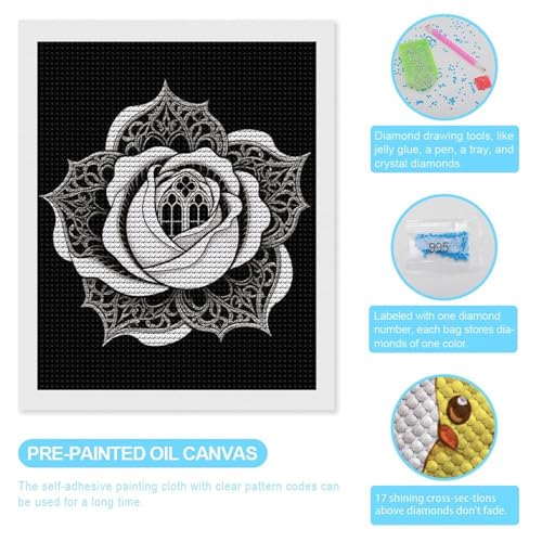 Peinture strass avec outils de bricolage cadeau original - 3