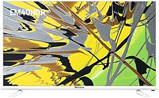 EMtronics EM40HDRW 40" Inch Full HD 1080p LED TV with Freeview HD, HDMI and USB - White
