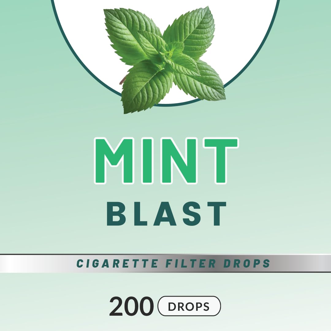 Mint Blast Filter Drops For Cigarettes