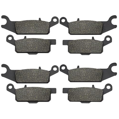 Plaquettes de frein moto pour Yamaha Grizzly à endurance thermique