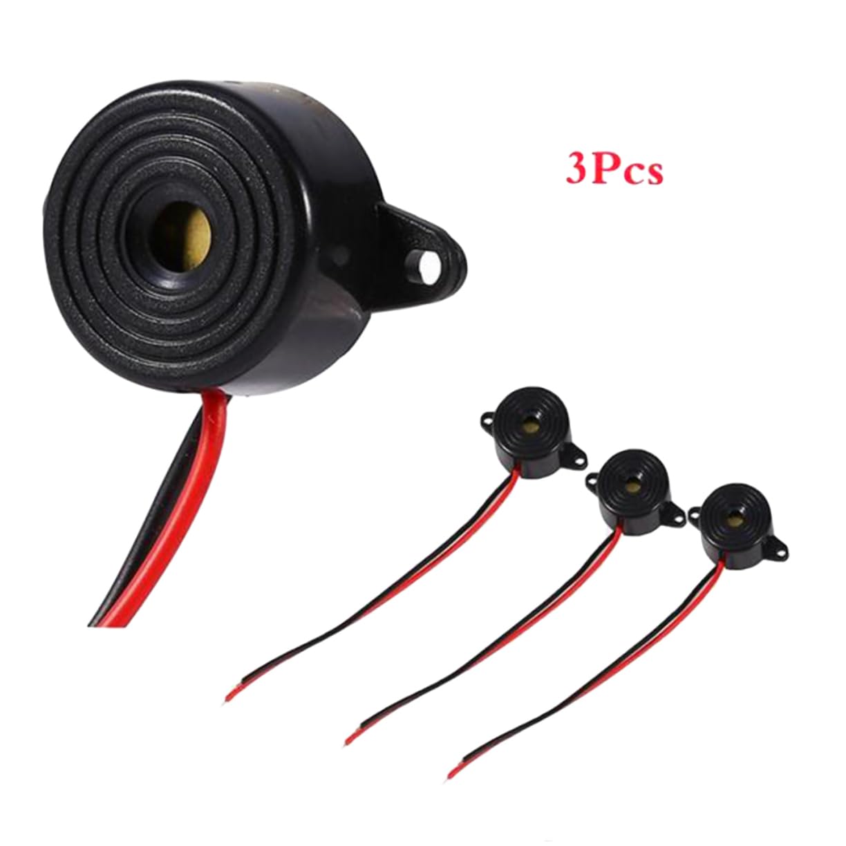 3pcs Piezo Alarm Electric Buzzer Piezo Beeper Piezo Buzzer
