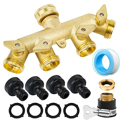 Gardena Verteiler, Gardena Wasserverteiler, 3/4 Zoll und 1/2 Zoll Gardenas...